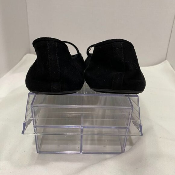 Jeffrey Campbell Suede Mary Jane Ballet Flats Black Round Toe Slip-On Shoes 10 - Picture 10 of 12
